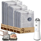 Sacs sous vide KALIM pour gagner de la place dans les placards